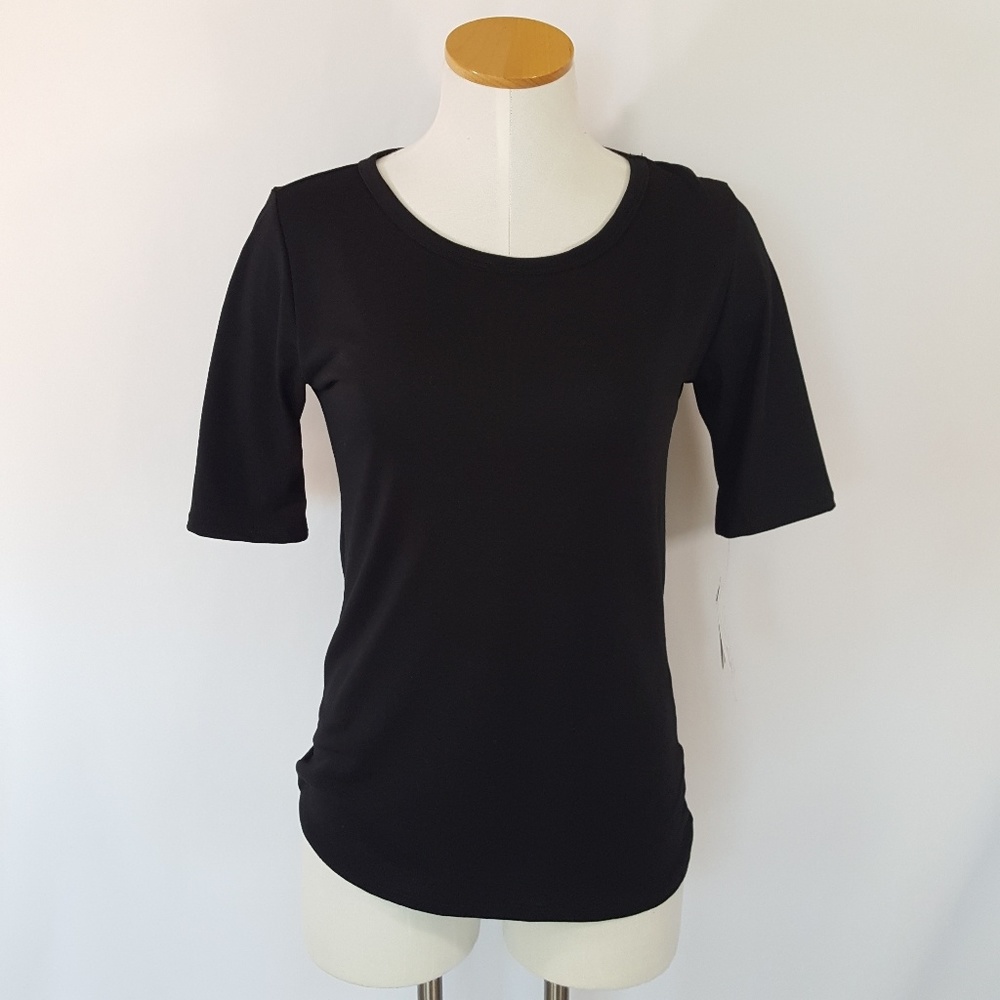 LuLaRoe (size 4-6) Solid Black Gigi